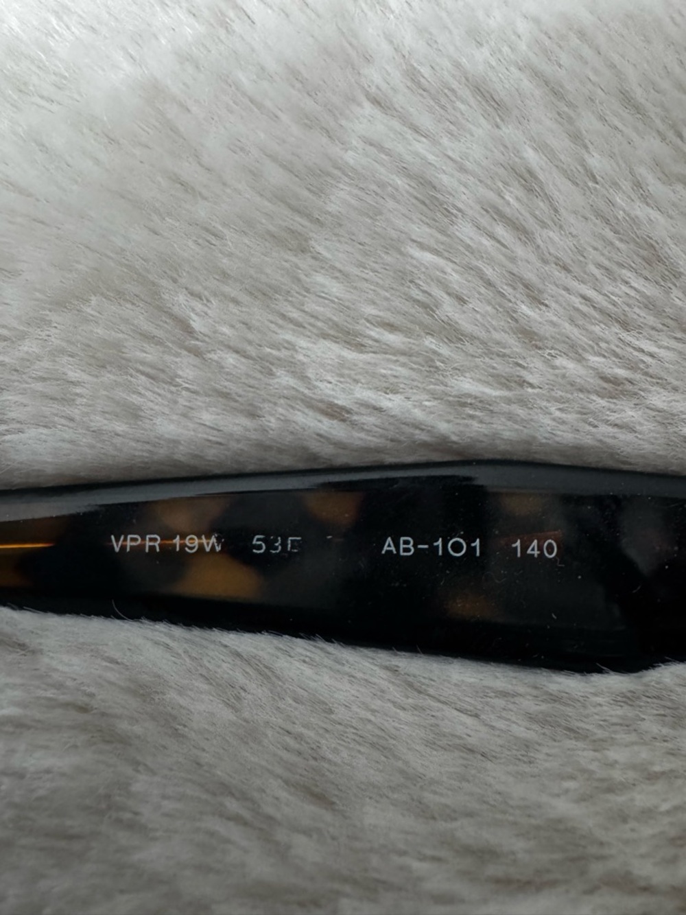 Prada Black Cat-Eye Glasses with Tortoiseshell Temples - Picture 5 of 5